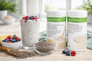 Shake repas aux graines de chia
